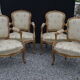 Salon style louis XV en bois doré