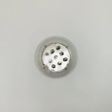 Large Bubble Glass Mushroom Flush Lamp