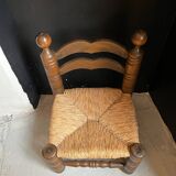 Brutalist low chair