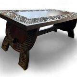 Vintage Brutalist Coffee Table / Coffee Table