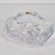 Vintage Brutalist Ice Glass Ashtray from Val Saint Lambert, 1960s