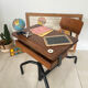 Vintage school desk