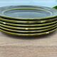 Set of 6 dessert plates in earthenware of St Amand