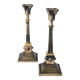 Victorian style candlestick set