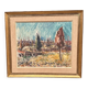 Original Swedish Oil On Canvas – “Landscape” By Arvid Herbert