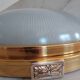 Plafonnier verre Holophane Maison Petitot