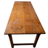 Red Fir Farm Table - Size 200cm - Side Drawer