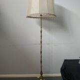 Brass floor lamp
