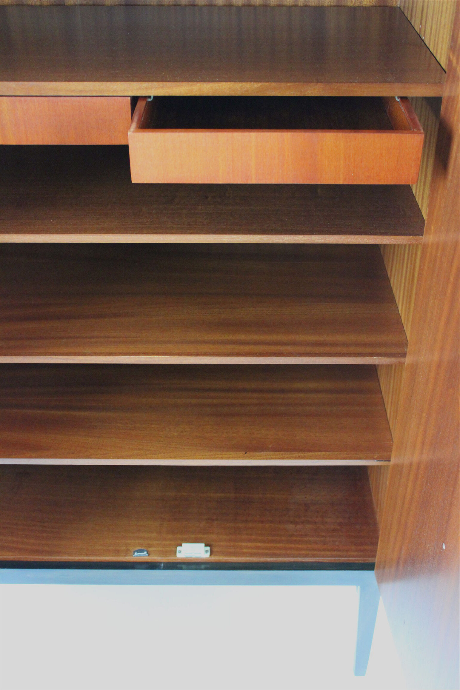 Small Mid-Century Wardrobe by František Mezulaník for UP Bucovice, 1960s