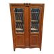 Old library glass doors