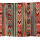 Anatolian handmade kilim rug 226 cm x 137 cm