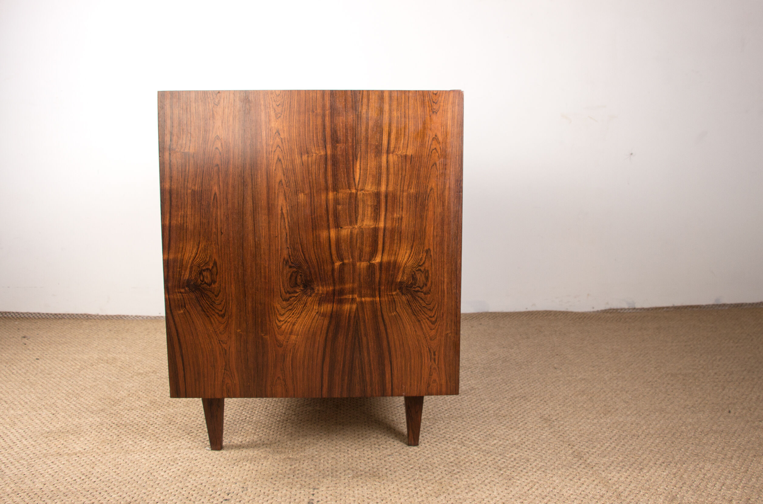 Rosewood chest of drawers design Paul Geoffroy edited by Roche Bobois
