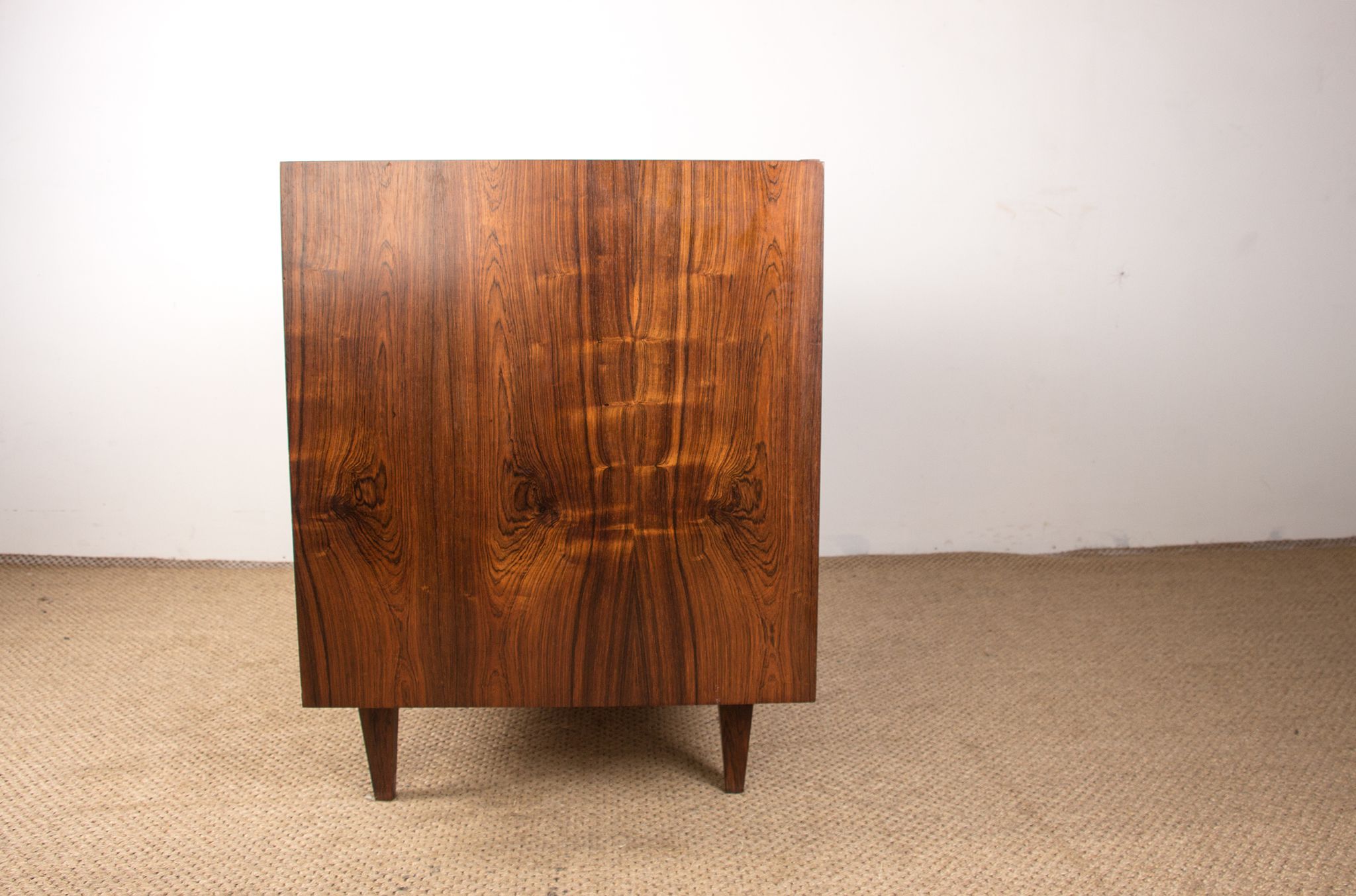Rosewood chest of drawers designed by Paul Geoffroy published by Roche Bobois.
