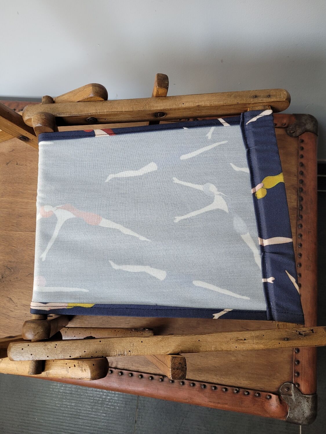 Antique folding chair, child