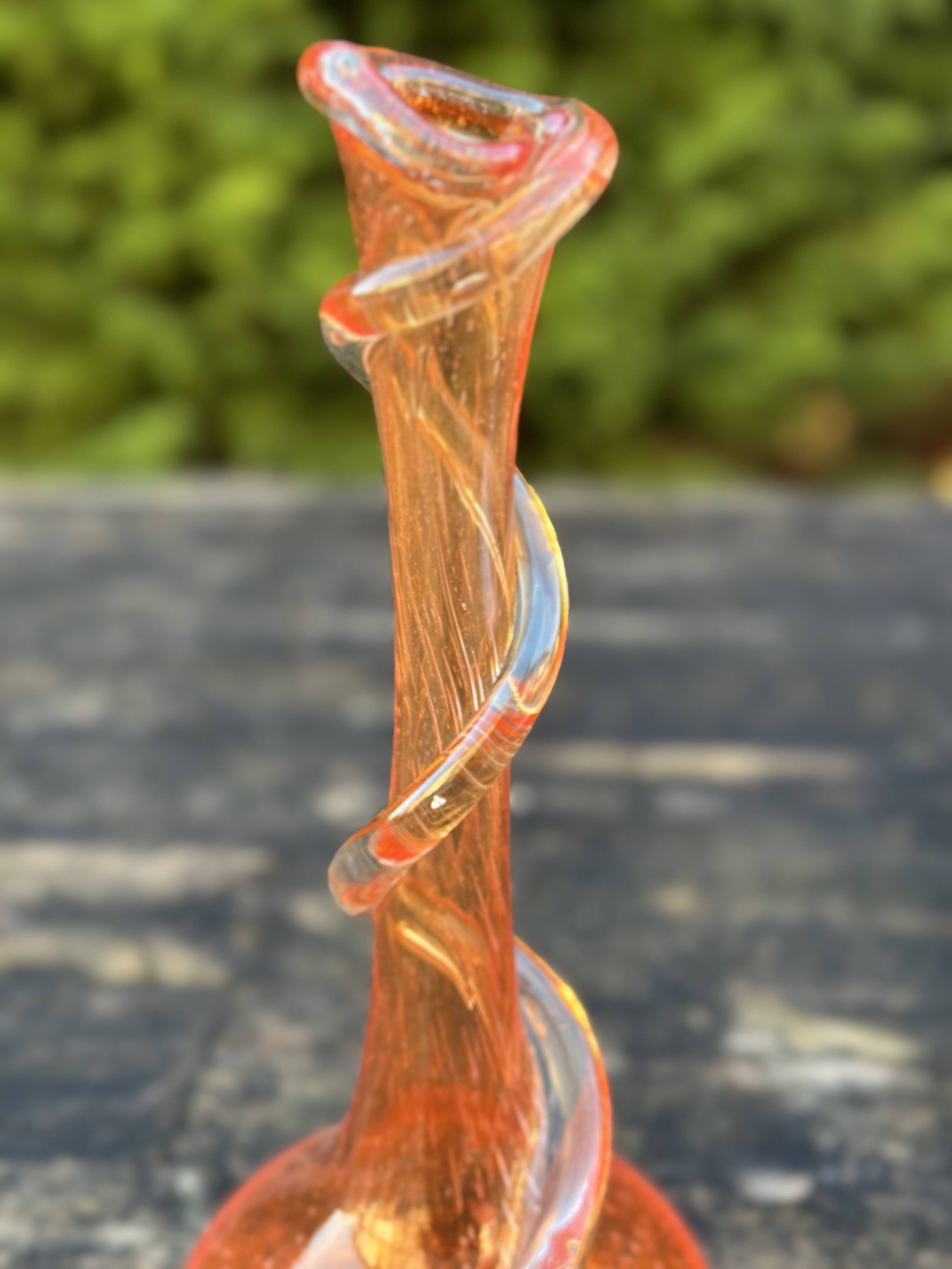 Riom marsh soliflore vase orange