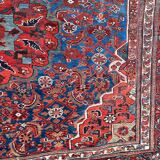 Nice old Persian carpet Afshar 220x298 cm