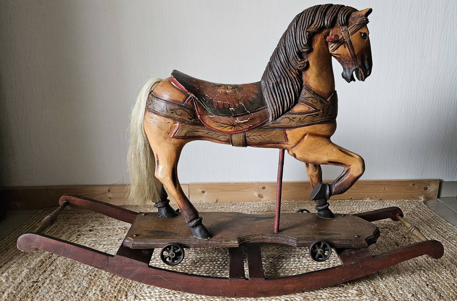 20th-century rocking horse