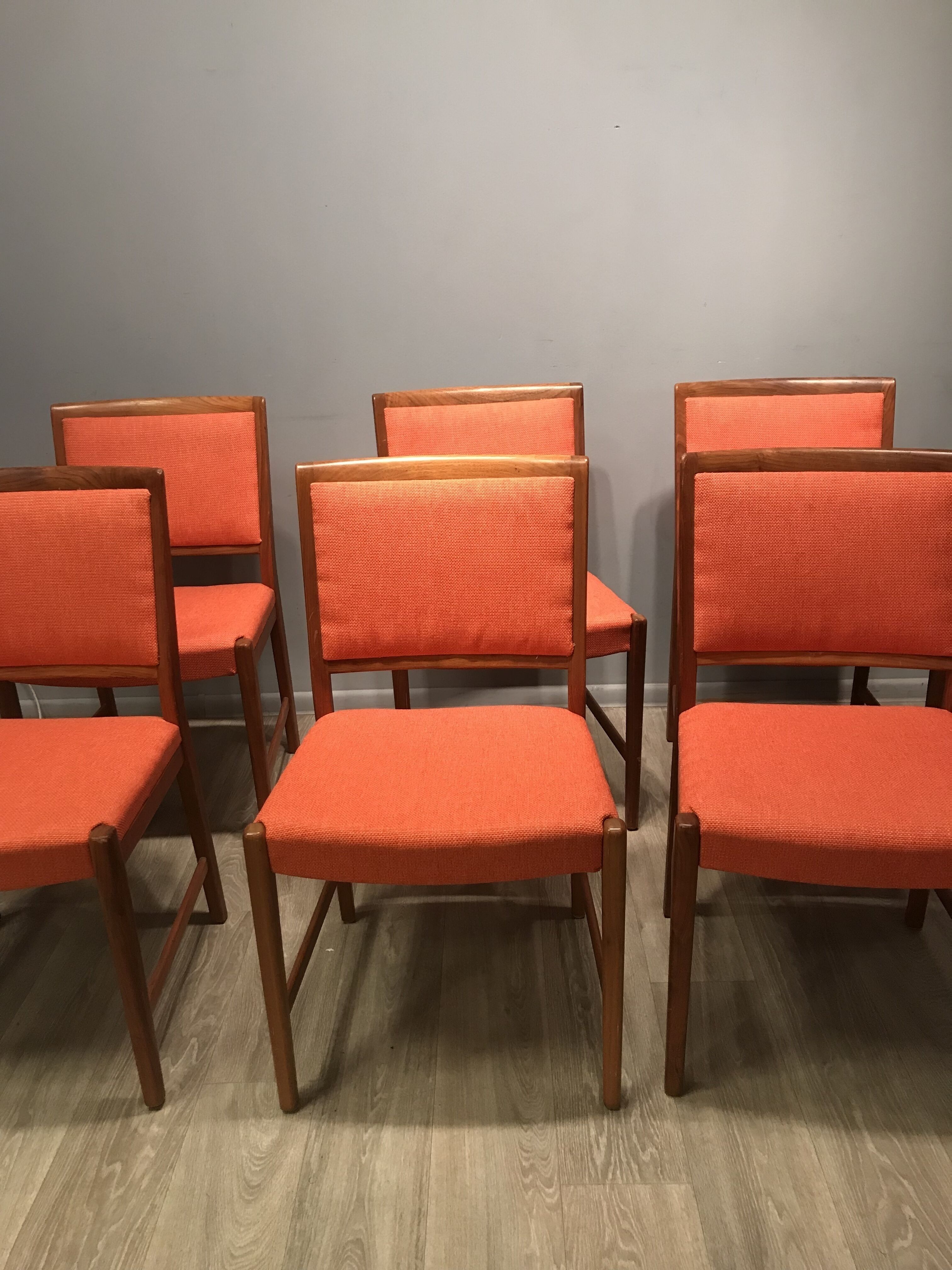 A Set Of Six Danish Chairs