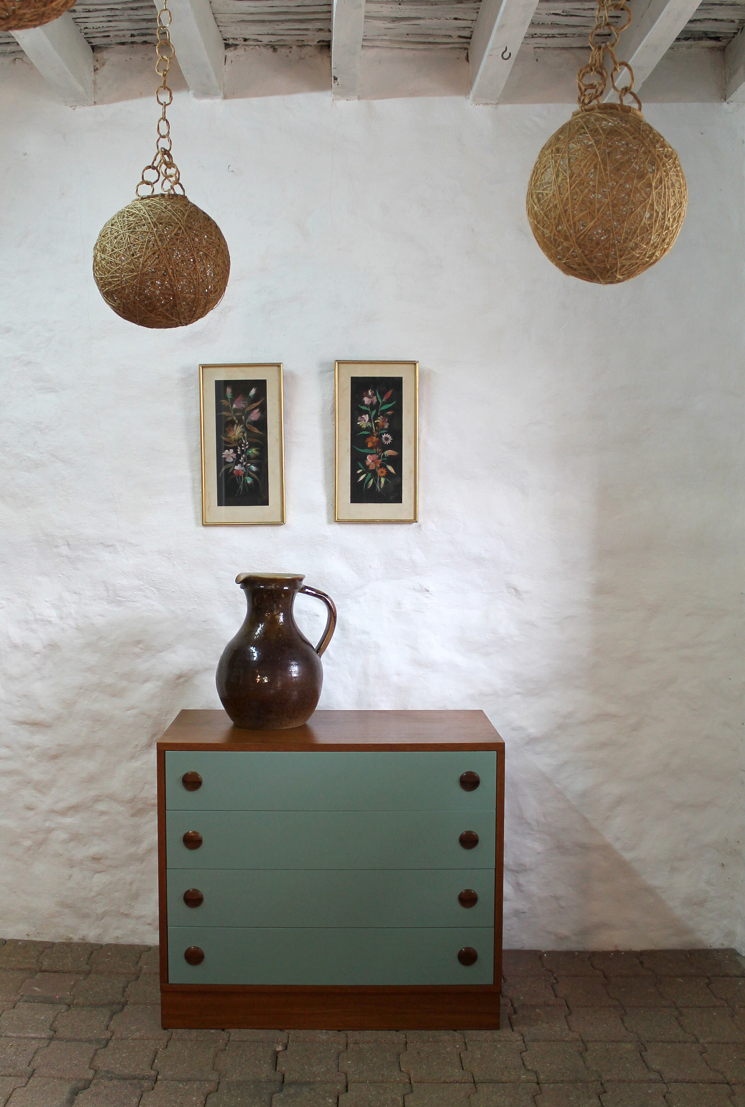 Vintage Scandinavian chest of drawers