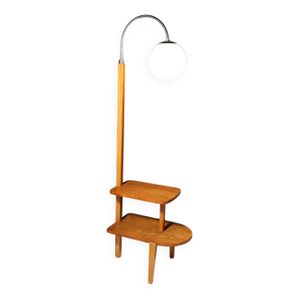 Thonet floor lamp art deco, 1950´s, czechoslovakia