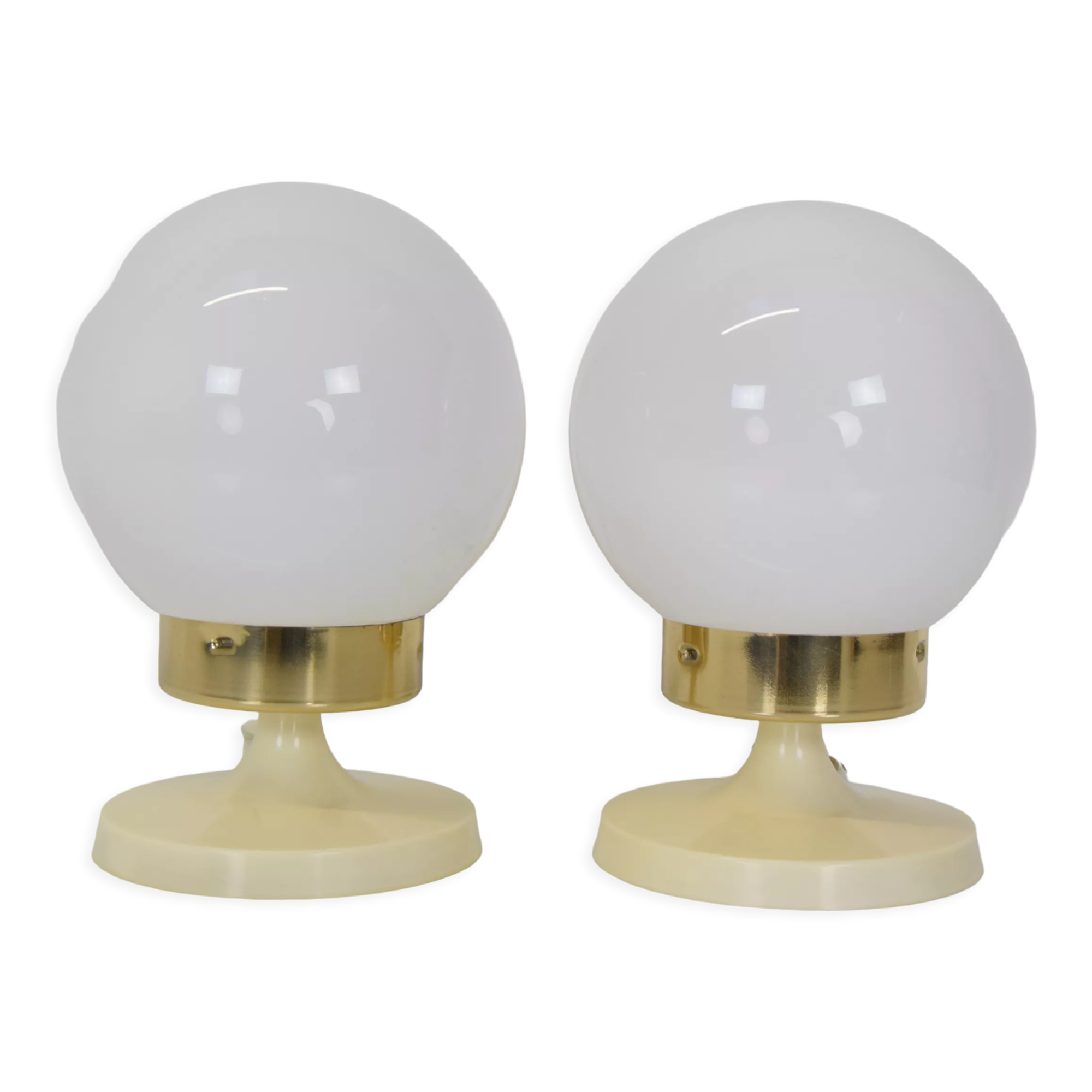 Pair of mid-century Table or Wall Lamps by Instala Děčín,1970's.