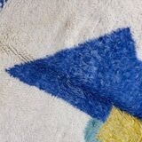 Tapis beni ouarine fait main traditionnel 250cmx150cm