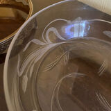 antique crystal catchall