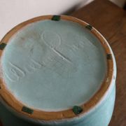 Neo-classical Arts & Crafts vase USA 1930 Weller Pottery Art Nouveau