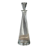 Conical glass carafe with stopper H32.5