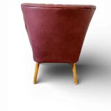 Vintage pink cocktail chair / single chair / retro chair