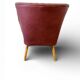 Vintage pink cocktail chair / single chair / retro chair
