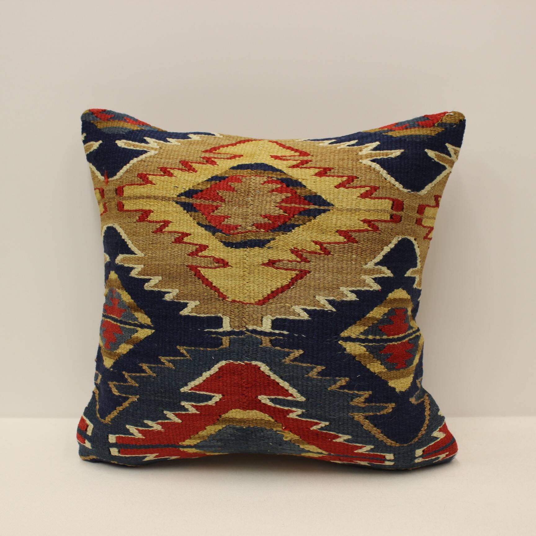 Turkish kilim cushion, 40x40 cm, k-1324