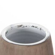 Vase scandinave en grès émaillé modèle Paprika H 52 cm