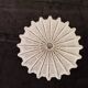 Round ceiling lamp with glass cup 40s/50's