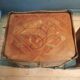 2 bedside tables with Louis XV style marquetry doors