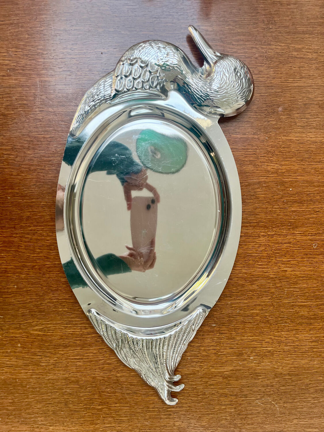 Vintage serving dish duck