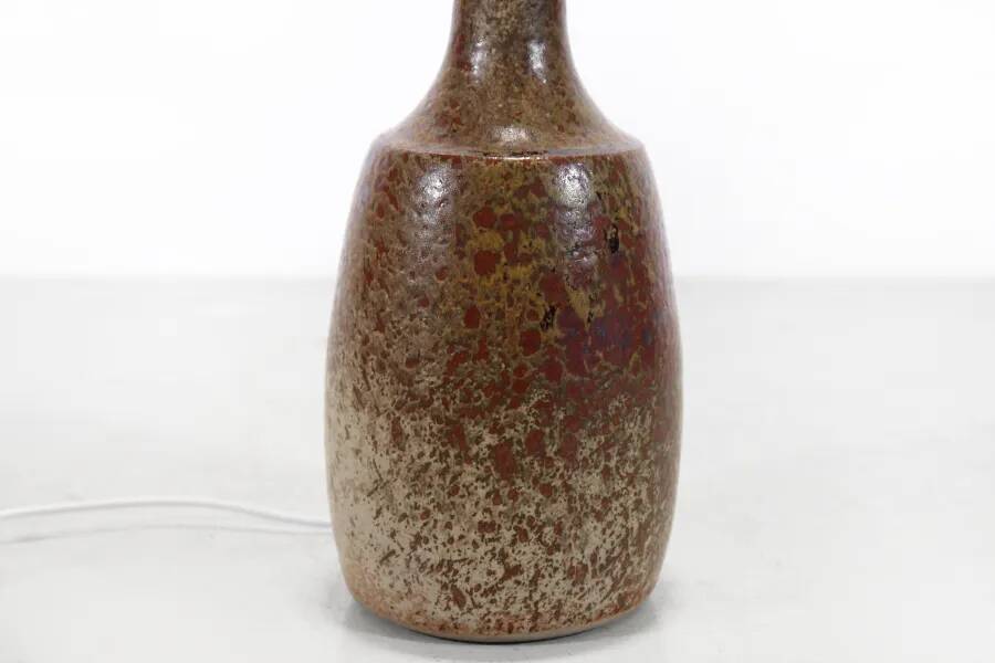 Large Ceramic table lamp by Frank Milo for Tromborg, model 566