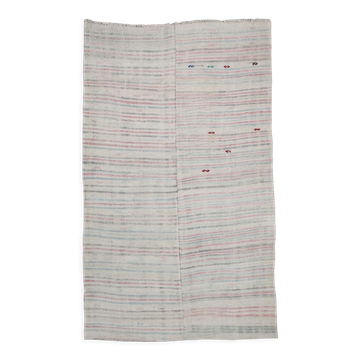 6x10 neutral textured hemp rug,174x309cm
