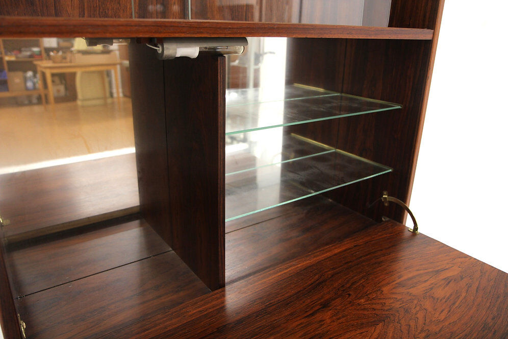 Scandinavian rosewood bar cabinet "Excellent", Möbel-IKEA, Sweden, 1950