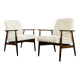 Vintage Armchairs Designed By H. Lis, Poland, 1960's, Set Of 2