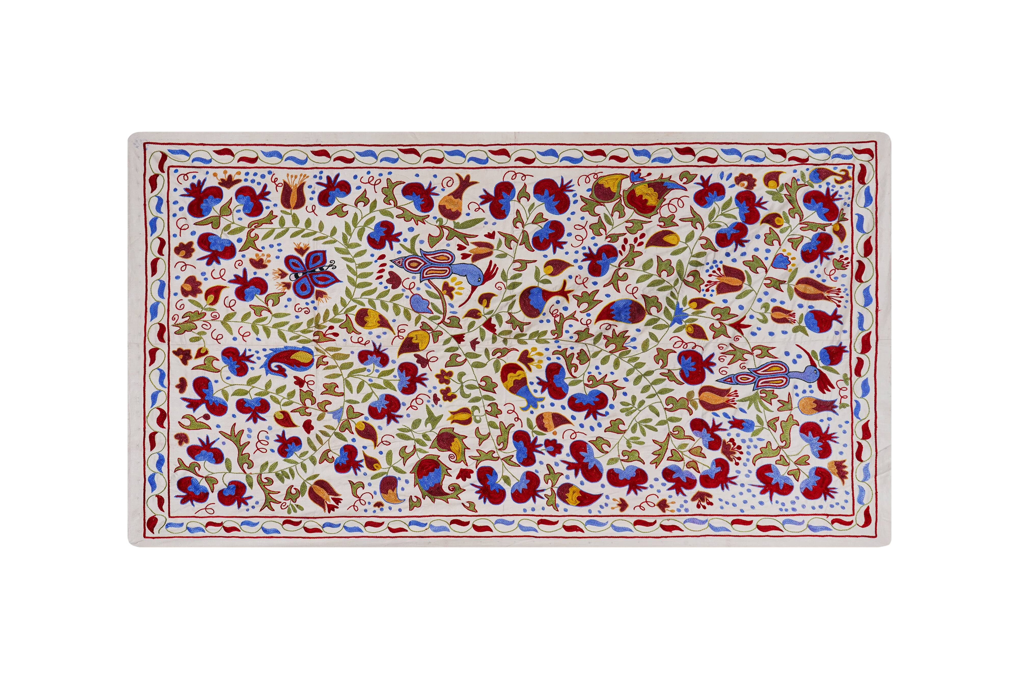 Hand-knotted rug, vintage Turkish rug 109x184 cm