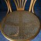 Armchair american turning desk wood hanger chene clair 1960 cannage