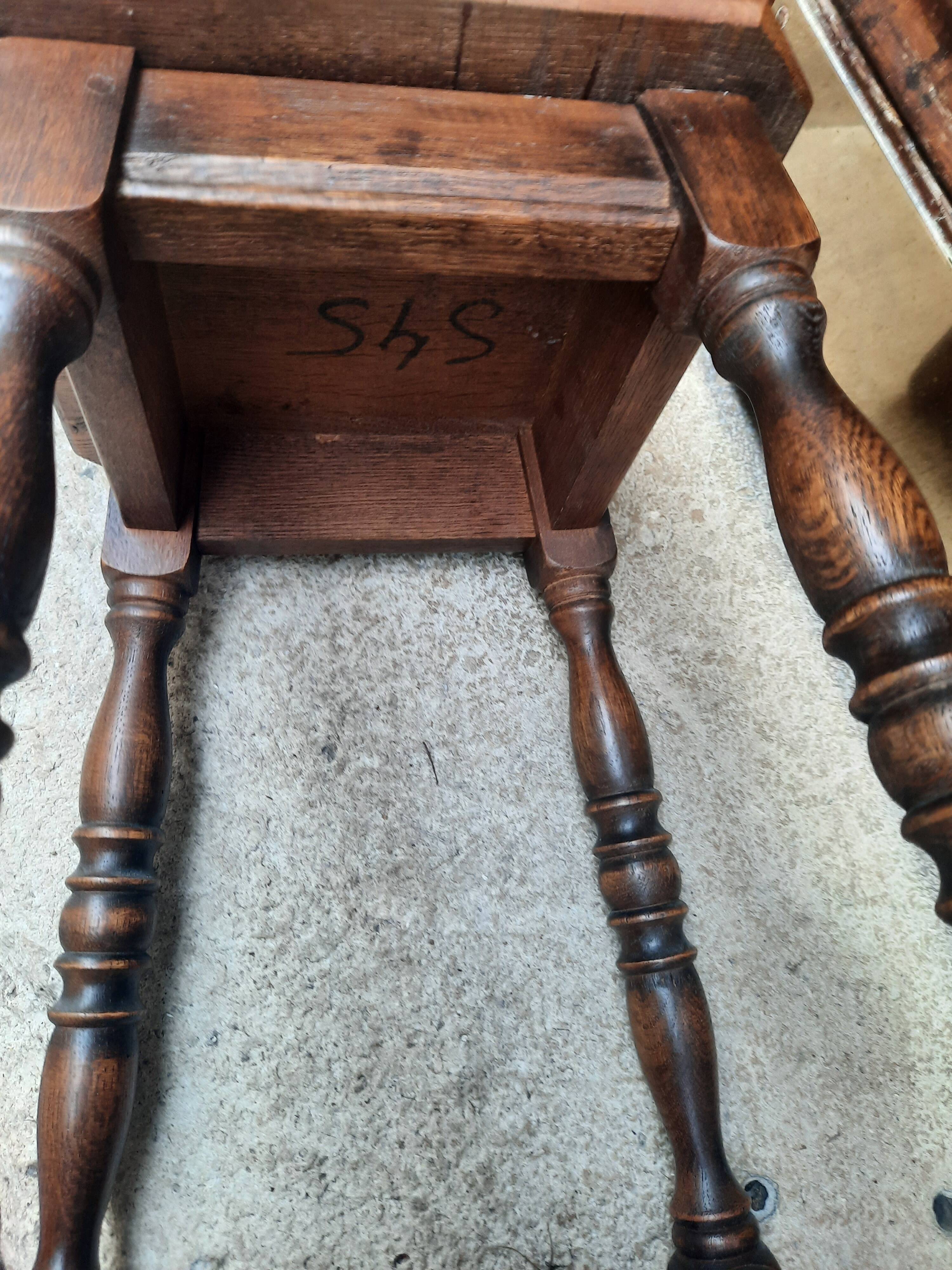 Wooden stool