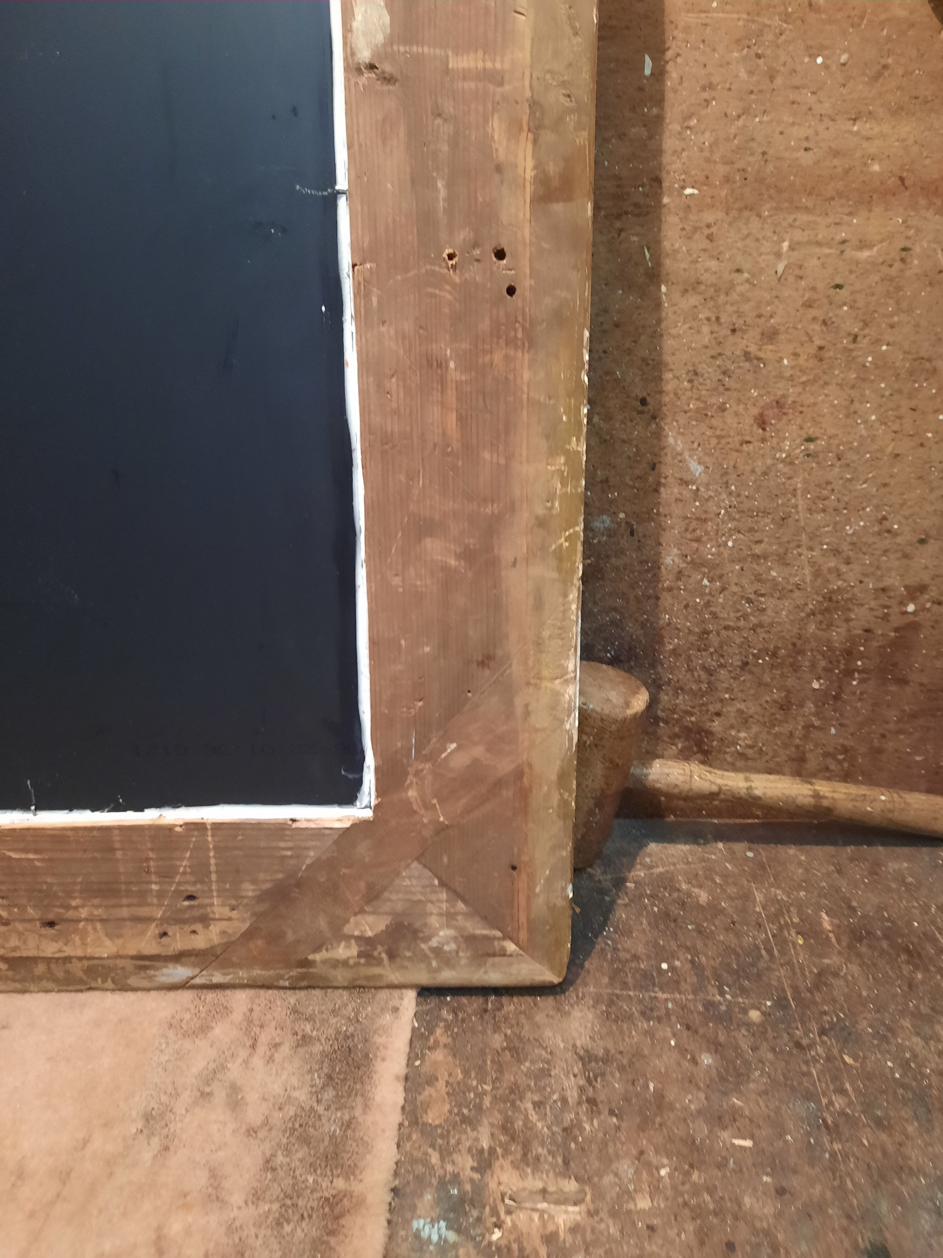 Gilded wood mirror 59x76cm