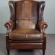 Sheepskin armchair