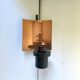 Scandinavian Art Deco Wall Sconce light in Metal/Copper Vintage