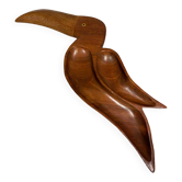 Appetizer dish representing a wooden bird in Guyana