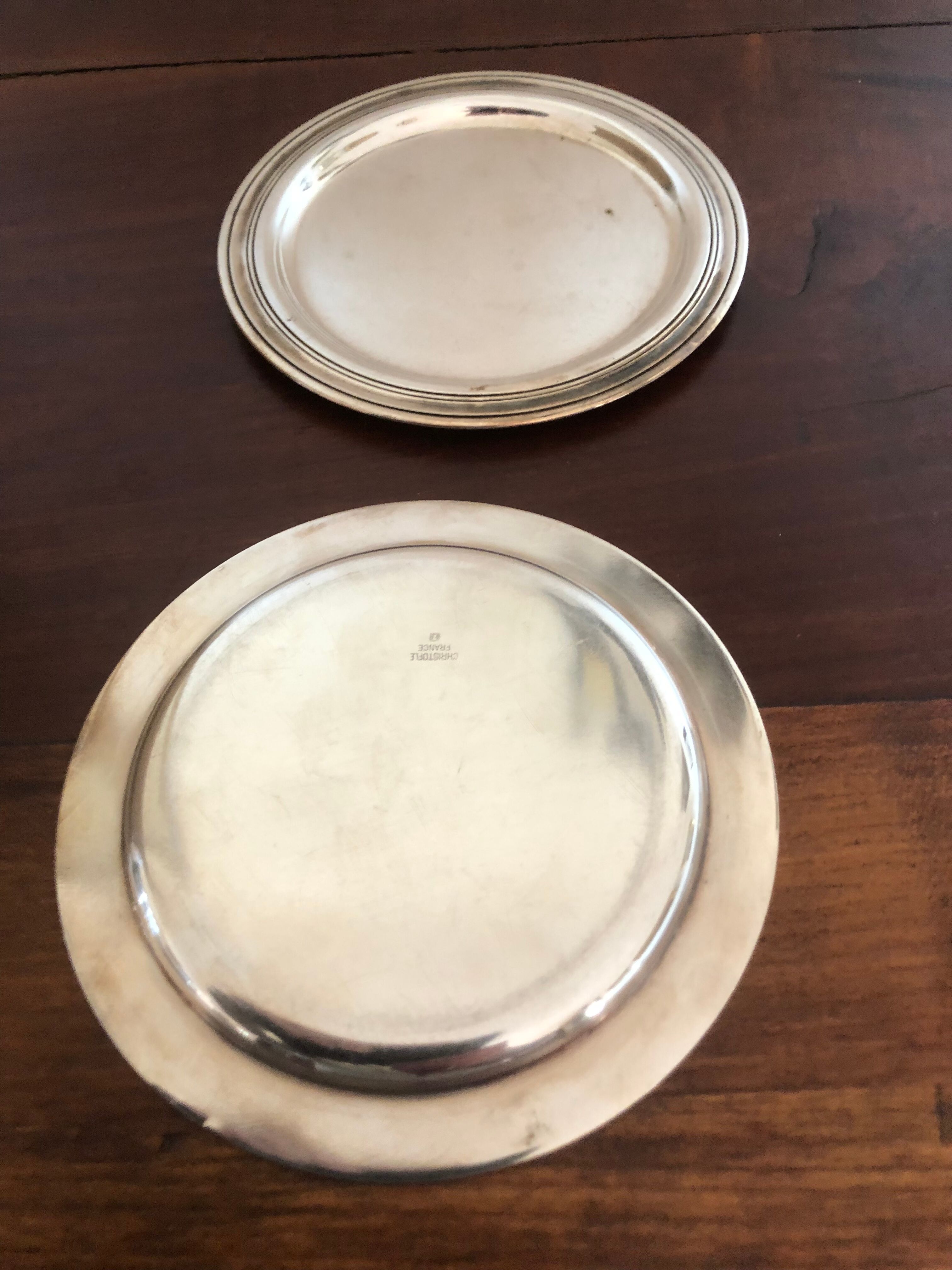 Ch under christofle bottles