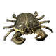 Regency bronze crab ashtray, Spain, 1980s