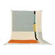 Handwoven natural wool rug, traditional artisan size 2/3 cm.